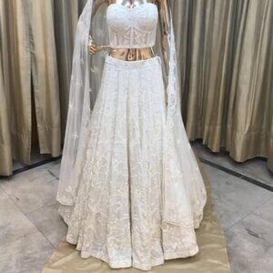 Custom Sajda Designer Wedding Lehenga